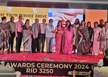 Rotary Club Jamshedpur shines with multiple prestigious awards