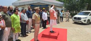 Odisha Governor Raghubar Das visits Jamshedpur