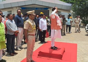 Odisha Governor Raghubar Das visits Jamshedpur