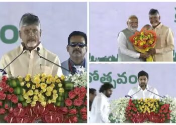 Chandrababu Naidu takes oath