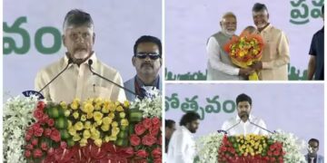 Chandrababu Naidu takes oath