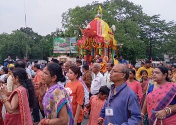 Rath Yatra celebrated in Jamshedpur