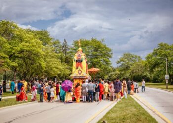 Rath Yatra of Lord Jagannath celebrated with traditional gaiety in Chicago