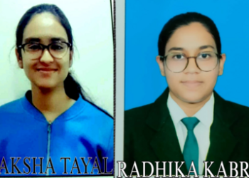 DPS Ranchi students Daksha Tayal and Radhika Kabra qualify ICAI CA Foundation Exam