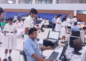 Jharkhand News: Aadhar biometric update camp held at DPS Ranchi