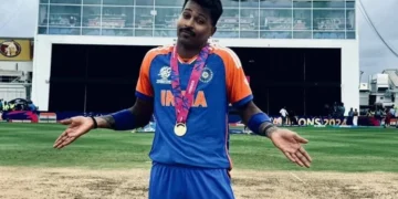 Hardik Pandya tops T20I allrounder rankings