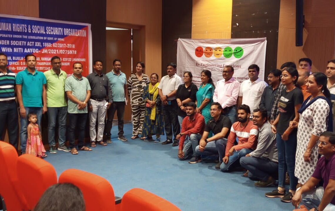 Mental health awareness sensitization programme held for Smart City Ranchi staff