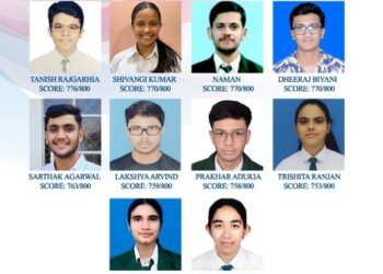 DPS Ranchi students shine in Common University Entrance Test 2024