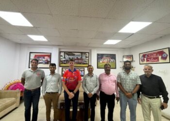 Hockey India high-performance director Herman Kruis visits NTHA in Jamshedpur 