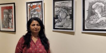 Artist Jyoti C Singh Deo's 'Existential Dichotomy' captivates art scene