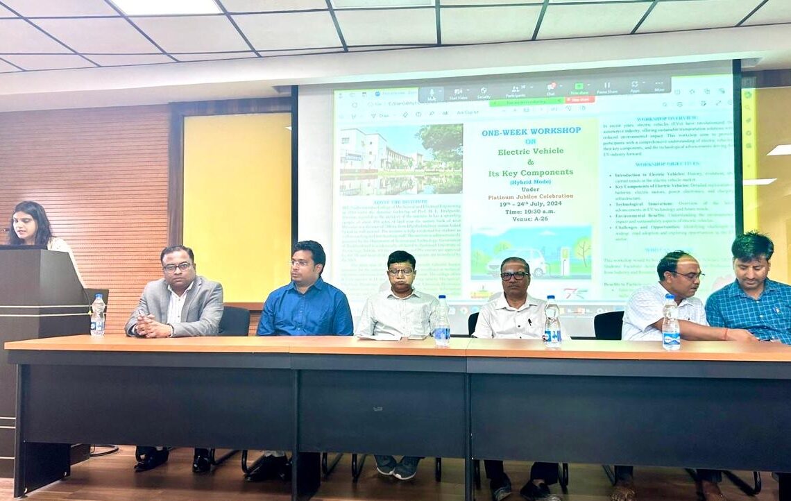 Experts share electric vehicle tech know-how with BIT Sindri students