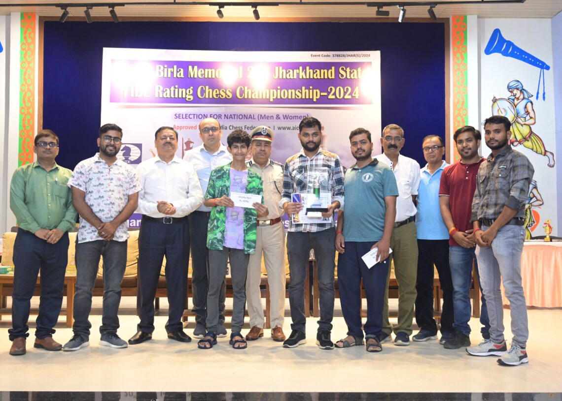 Bokaro’s Ankit Singh becomes Jharkhand’s new chess champion