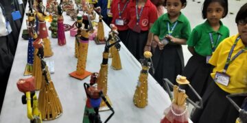 DBMS English School Jamshedpur hosts art and craft exhibition ‘Shilp Kala’
