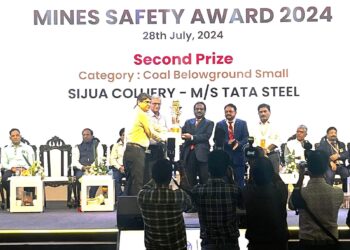 National Safety Award for Tata Steel Jharia Division