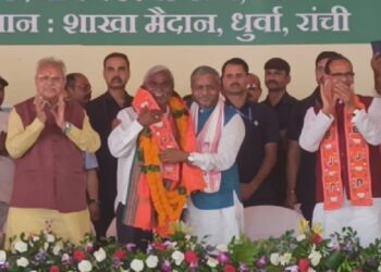 Former Jharkhand CM Champai Soren joins BJP
