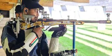 Shooter Swapnil Kusale clinches bronze in men's 50m rifle 3P