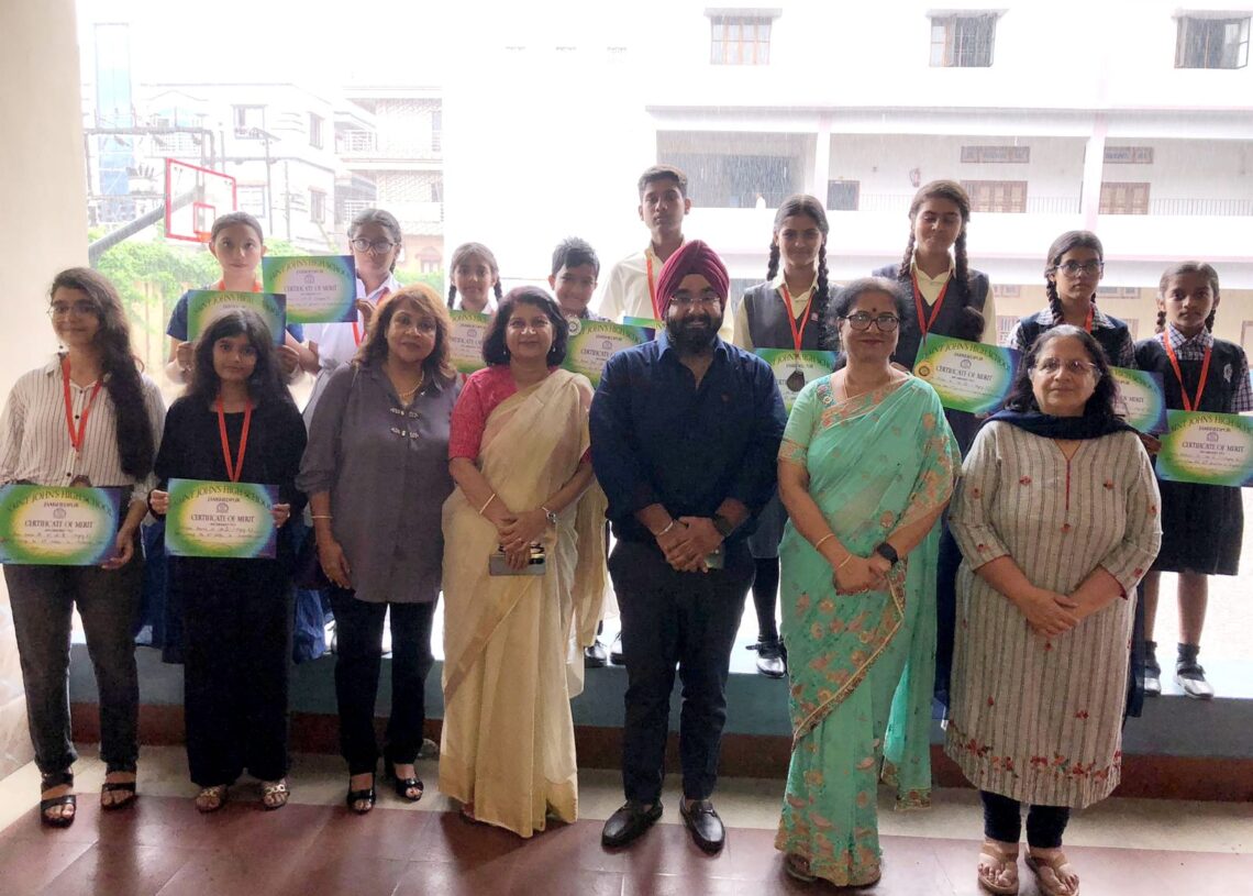St John's High School Jamshedpur holds elocution event for students