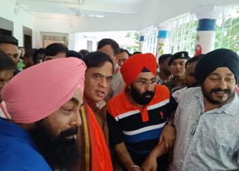 Sikh BJP leaders extend warm welcome to Assam CM in Jamshedpur