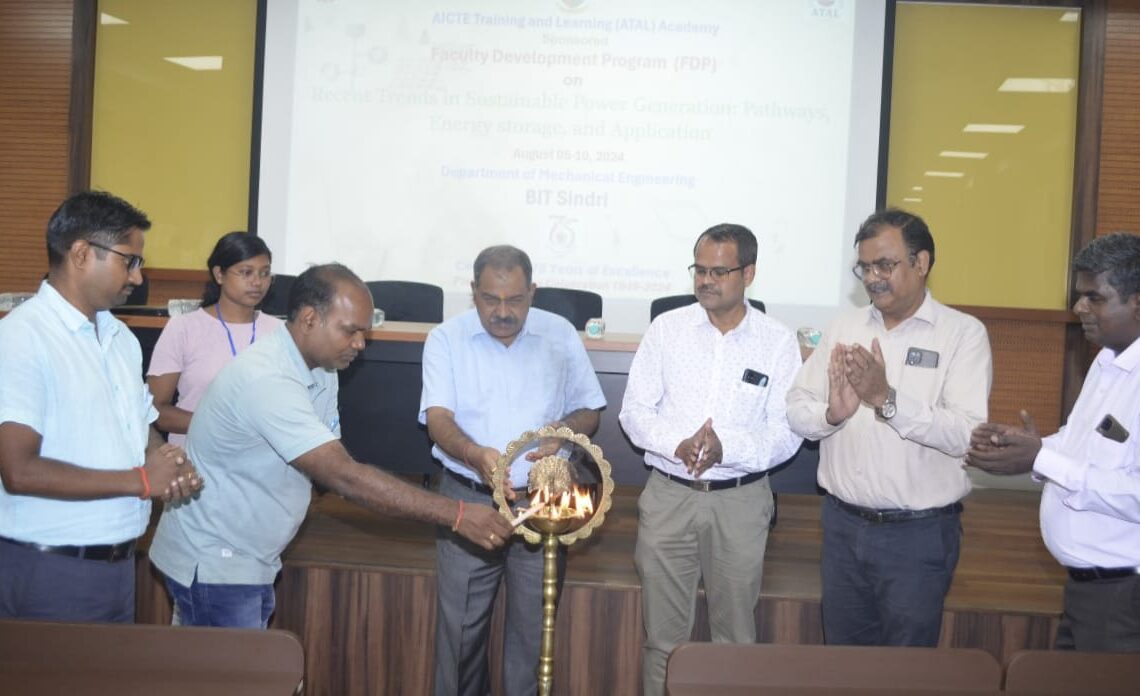 National workshop on faculty development begins at BIT Sindri