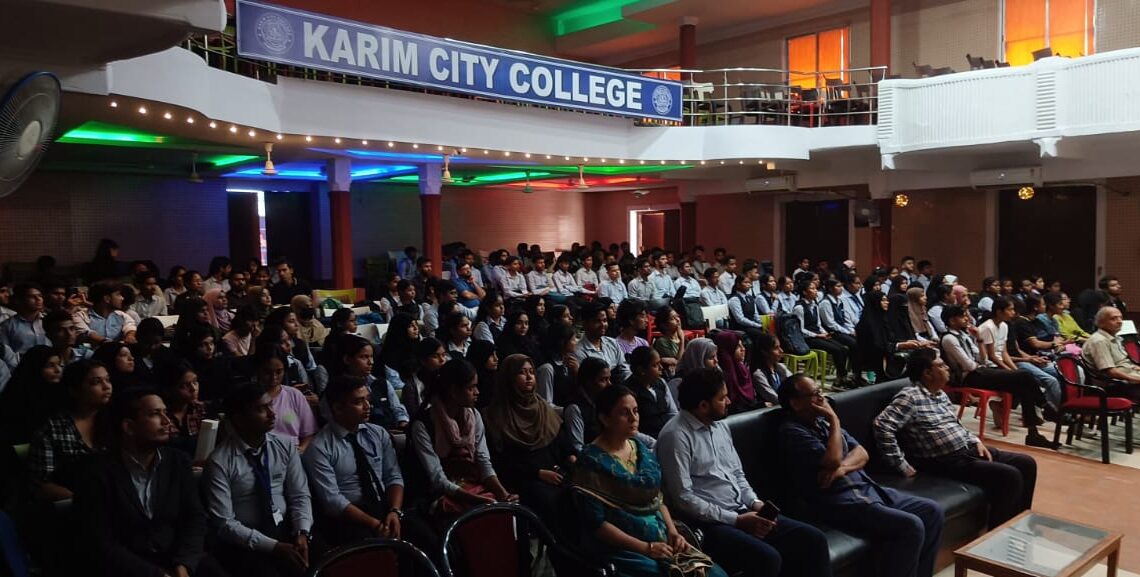 Karim City College hosts film screening of ‘Manjhi: The Mountain Man’