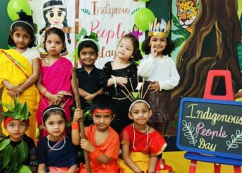 Kids International Play School of Jamshedpur celebrates World Tribal Day