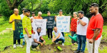 Intensive plantation drive at Army Camp in Jamshedpur