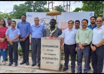 Tata Steel Jharia Division remembers Sir Dorabji Tata on 165th birth anniversary