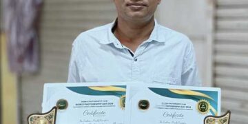 Dhanbad photographer wins top prize at Dumka competition