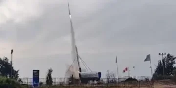 India’s first reusable hybrid rocket 'RHUMI-1' launched from Chennai