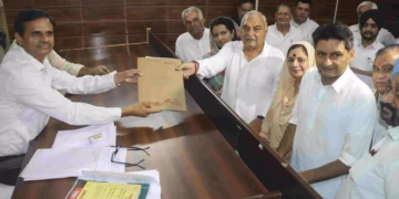 Haryana Assembly polls: Speaker GC Gupta, Bhupinder Hooda file nominations