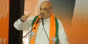 Amit Shah releases BJP's manifesto for J&K assembly polls