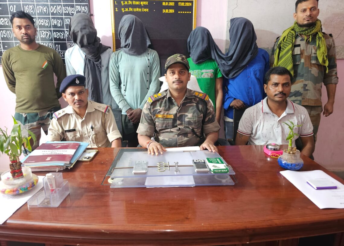 Palamu Police bust Odisha gang involved in snatching, four arrested
