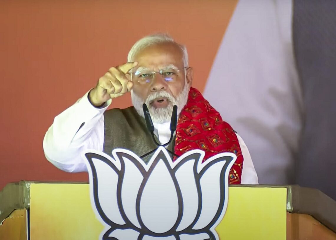 PM Modi urges voters to oust Congress, NC, PDP; calls to support BJP for J&Ks new future