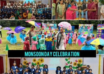 Kerala Public School Kadma celebrates Monsoon Day