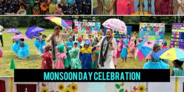 Kerala Public School Kadma celebrates Monsoon Day