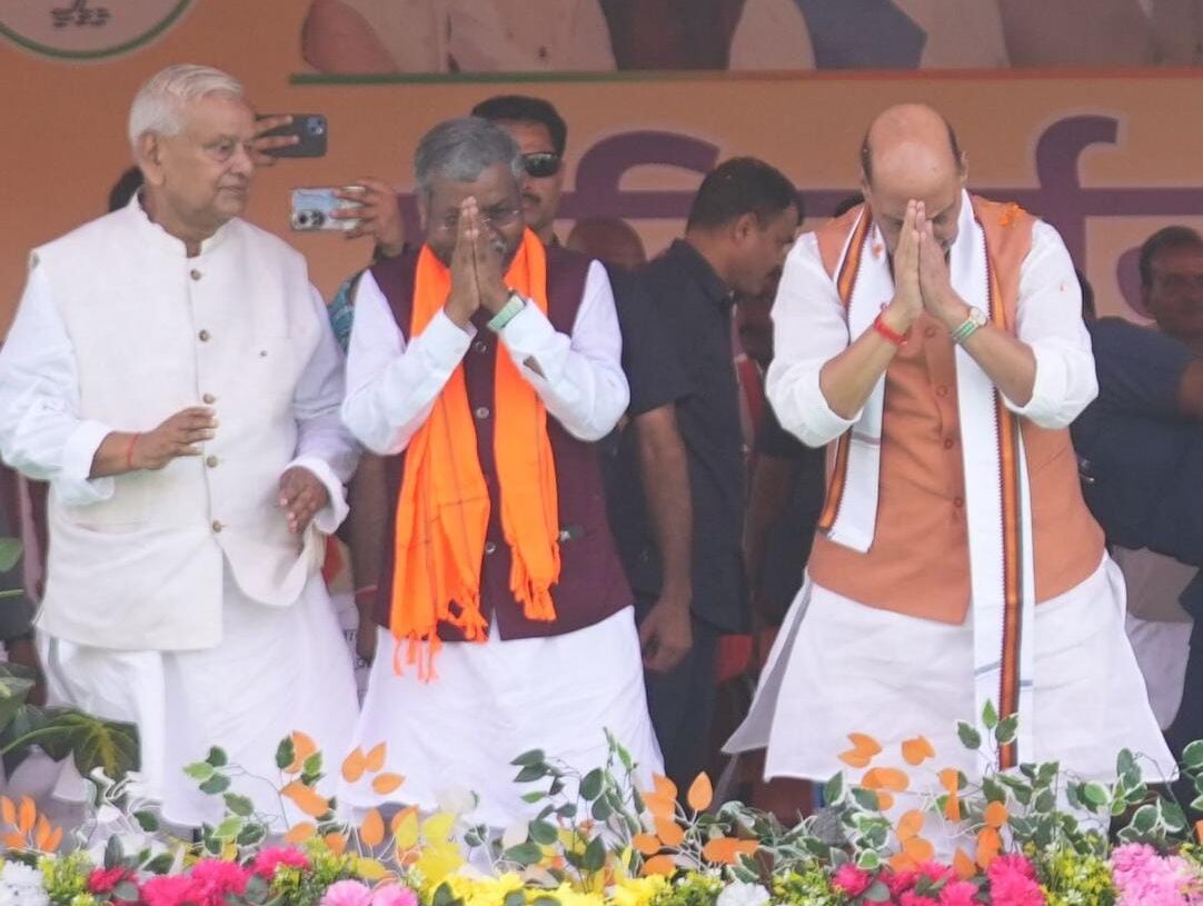 JMM, Congress, RJD are speed breakers of Jharkhand’s development: Rajnath Singh