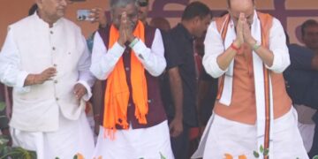 JMM, Congress, RJD are speed breakers of Jharkhand’s development: Rajnath Singh