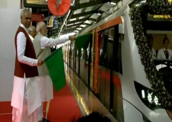 PM Modi unveils second phase of Ahmedabad Metro Rail Extension and takes ride