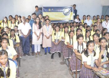 BIT Sindri Rotaract Club educates school girls on menstrual health