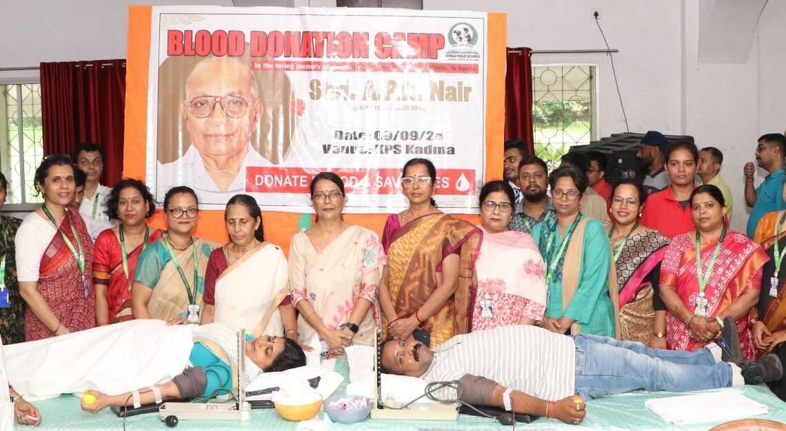 KPS Kadma holds annual blood donation camp in memory of its founder