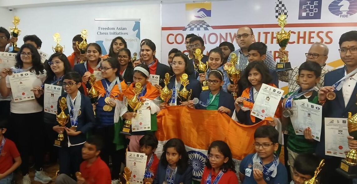 Commonwealth Chess: Team India wins record 107 medals under Jharkhand manager