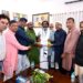 Delegation of Ranchi Durga Puja Committee meets CM Hemant Soren