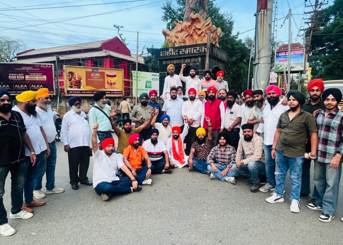 Jamshedpur Sikhs participate in massive protest in Ranchi
