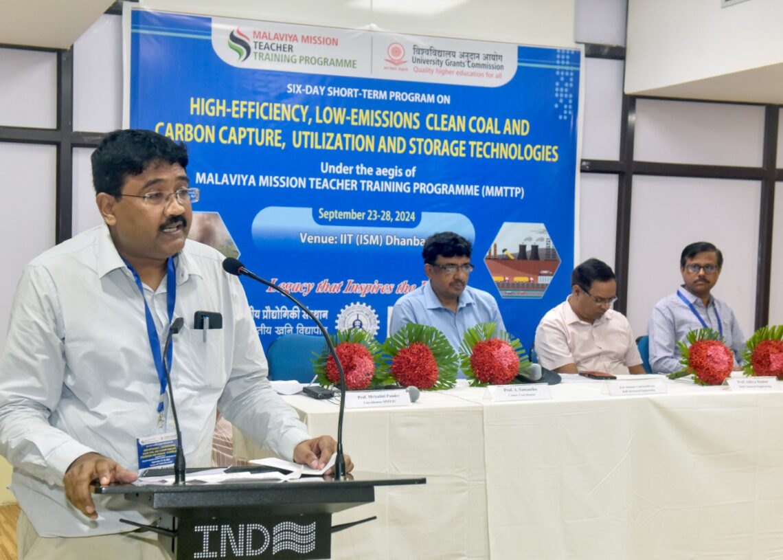 Experts discuss 'Clean Coal and Carbon Utilization' at IIT ISM Dhanbad