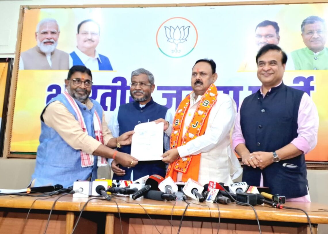 Lone NCP MLA in Jharkhand joins BJP