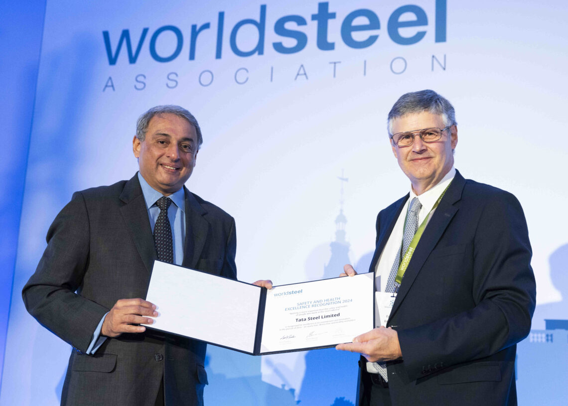 Tata Steel gets Worldsteel Safety and Health Excellence Recognition award