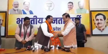  Ex-Jharkhand Congress working president Manash Sinha joins BJP