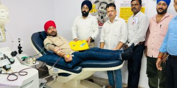 Jamshedpur social worker donates platelets for 14th time