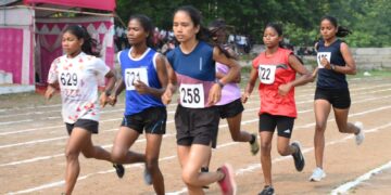 Dhanbad’s Rubi becomes golden girl in state athletics