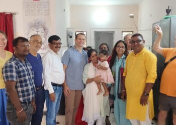 US couple adopts orphaned baby from Dhanbad